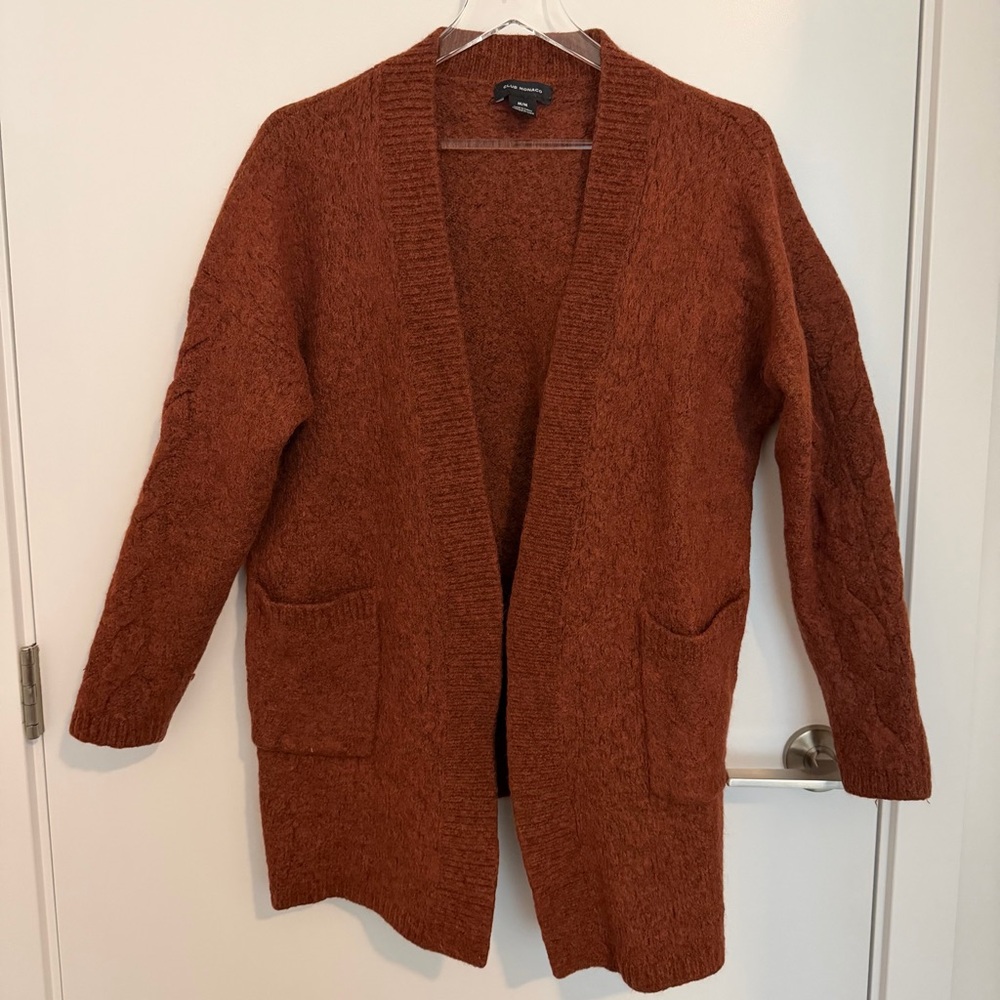 Club Monaco - Cable Sleeve Cardigan